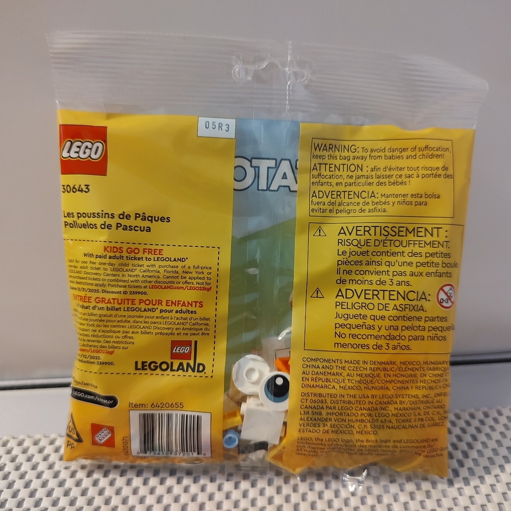 Lego Creator 30643 Easter Chickens NWT Building Toy Set - Picture 2 of 2
